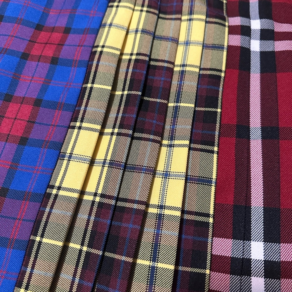 Urban Outfitters Pleated Plaid Mini Skirt - Picture 7 of 7